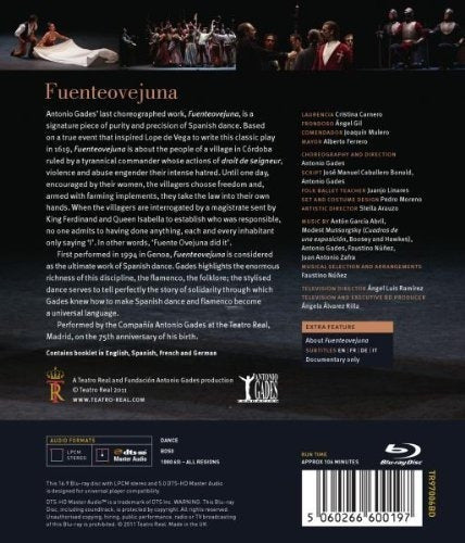 pelicula en blu ray de Fuenteovejuna