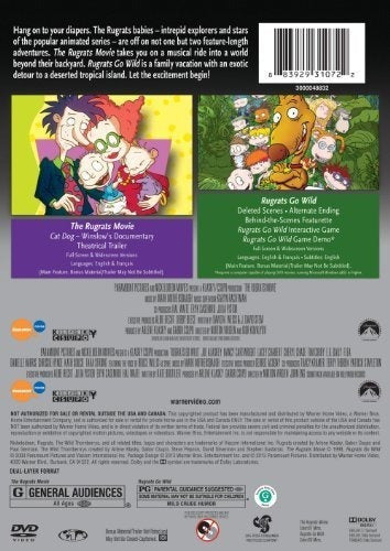 DVD de Rugrats La Película