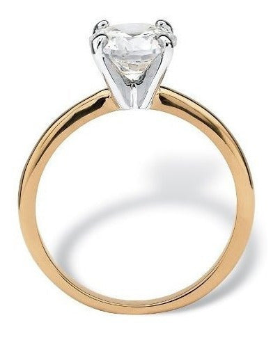 Jewelry Anillo De Compromiso De Solitario De