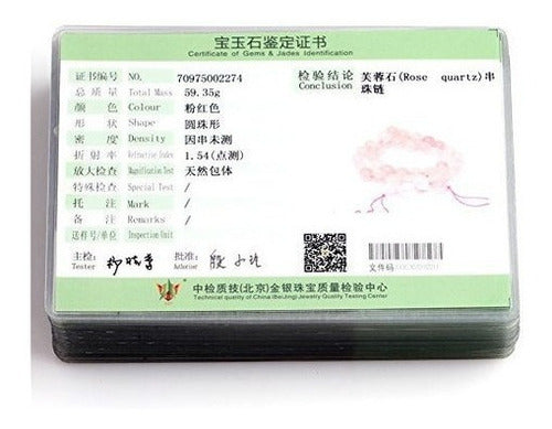 Granos De Cuarzo Rosa Para Hacer Joyas Piedras Preciosas