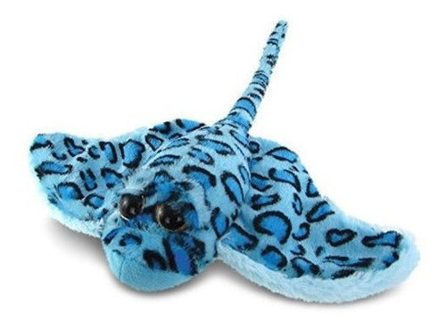 Peluche Desconcertada Super Soft Sting Ray, 15, Azul