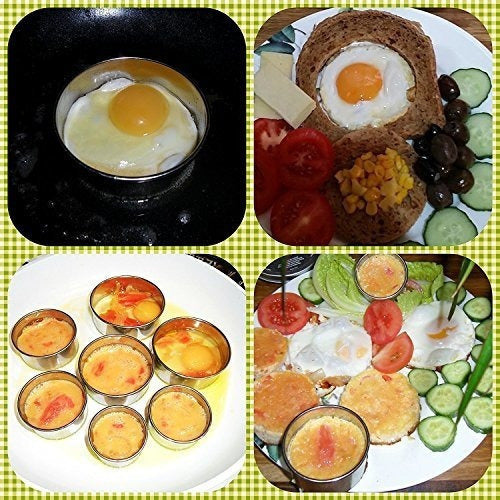 Kspowwin 5 Piezas Cortadores De Galleta De Acero Inoxidable