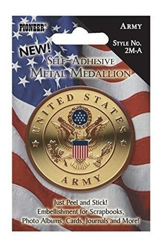 Medallón De Metal Militar Pionero, Ejército