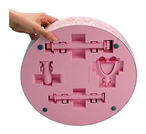 Bandeja De Postre Disney Dp-3 3, Talla Única, Rosa