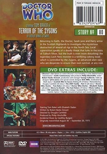 DVD Doctor Who, Story 80: Terror De Los Zygons