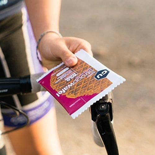 Gu Energy Stroopwafel Waffle Nutrición Deportiva, Chocolate