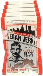 Louisville Vegan Jerky - Pimienta Negra Ahumada