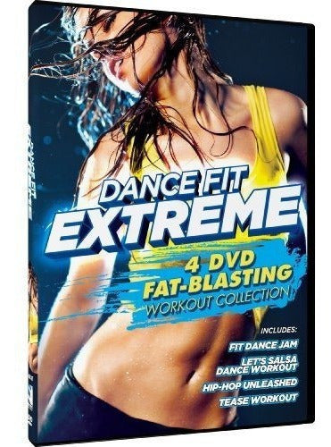 DVD Dance Fit Extreme 4 Entrenamientos De Voladura De Grasa