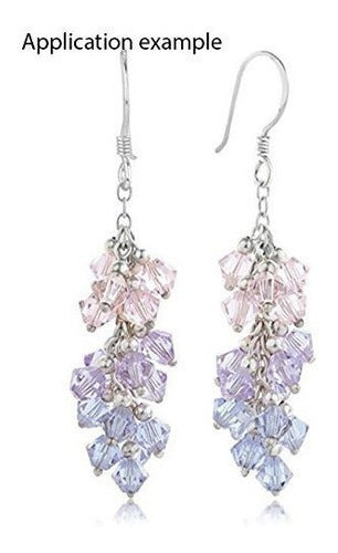 Cuentas de cristal bicónico compatibles con Swarovski