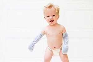 Manillas De Peluche Sin Correa de rayas