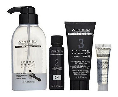 Espuma de color John Frieda Precision, marrón claro natural