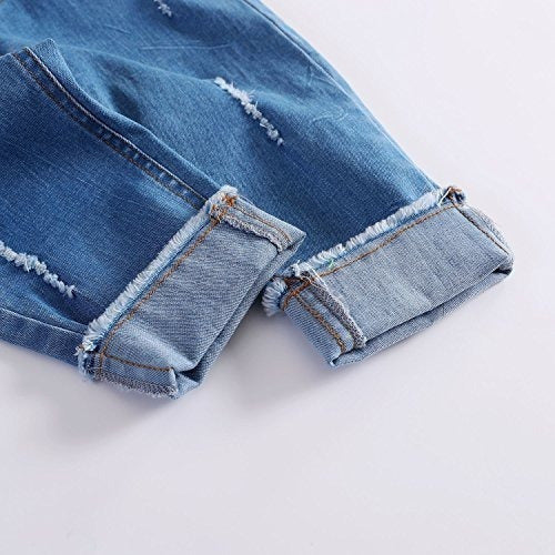 Kidscool - Bebés Y Niñas / niñas, Babero Rasgado, Azul Claro