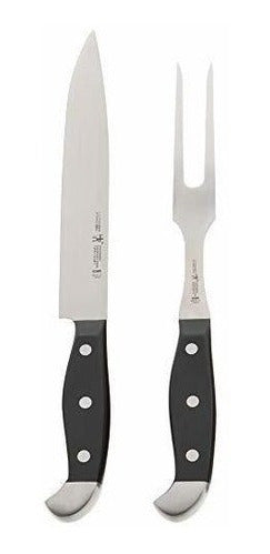cuchillo de trinchar de 7.9 in y tenedor para tallar.