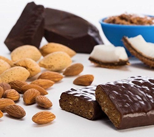 Barra de proteína a base de plantas Zing Coco de chocolate