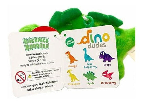 Clips de dinosaurio de peluche perfumado