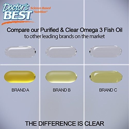 Doctor's Best - Aceite De Pescado Omega 3 Purificado