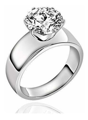 Flamereflection Acero Inoxidable 4 Quilates Redondo Cubic