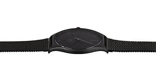 Reloj Super Slim En Negro Unisex