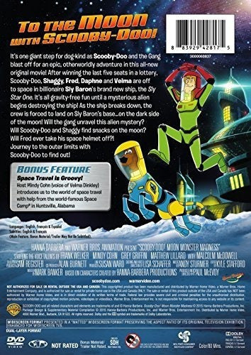 DVD - ¡scooby Doo! Luna Monstruo Locura