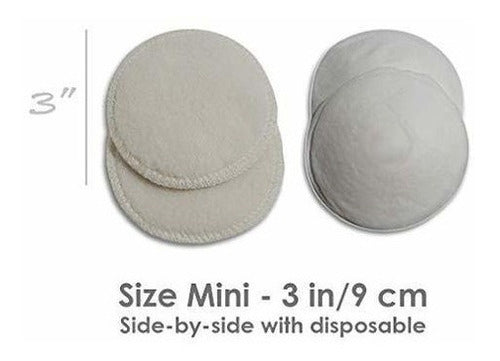 Almohadillas De Lactancia De Lana Merino Orgánica Lanacare,