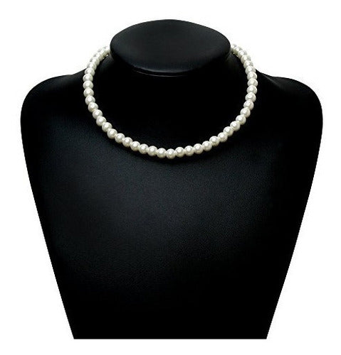 Collar Redondo De Perlas