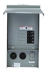 Panel De Toma De Corriente Temporal