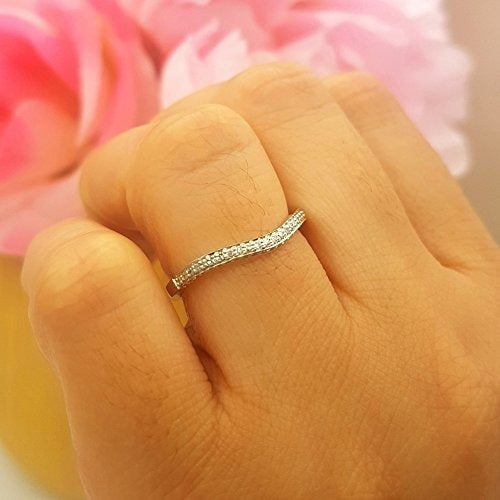 Anillo oro ronda diamantes