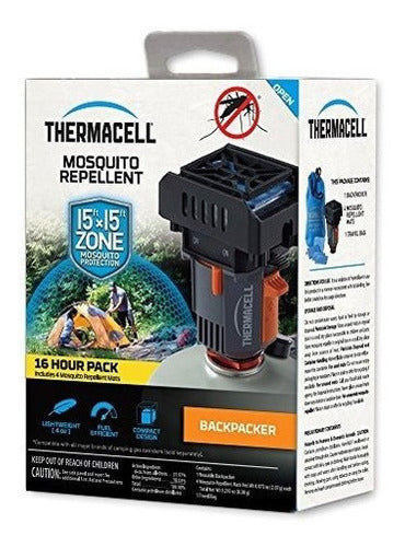 Repelente De Mosquitos Para Mochileros Thermacell Mr-bpr