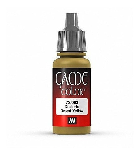 Vallejo Juego Color Desert Yellow Paint, 17ml