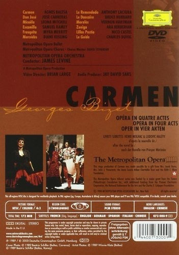 DVD - Bizet - Carmen / Opera Metropolitana