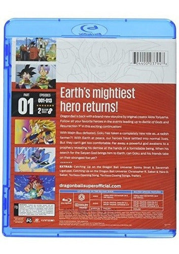 Dragon Ball Super: Primera Parte blu-ray