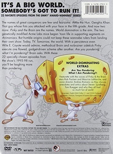 dvd Pinky Y El Cerebro, Vol. 1