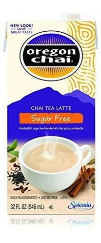 Oregon Chai Té sin azúcar Chai Latte concentrado