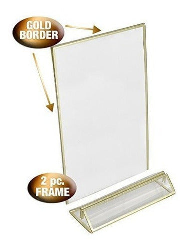 Marco De Fotos De Acrílico Claro De Calidad Superestrella