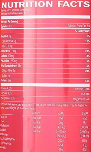 Polvo de proteína Bsn 6 Helado De Vainilla 5.0 Libras