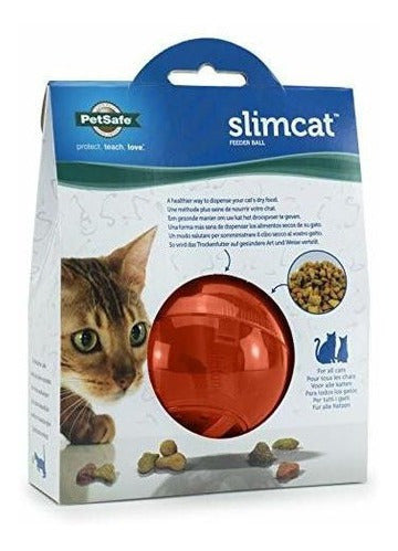Juguete Para Gatos Petsafe Slimcat Que Distribuye Comidas,