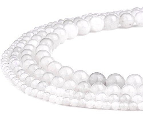 Cuentas De Piedras Preciosas Redondas De Jade