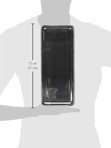 Bandeja Larga Con Cuentas Mariposa 3919 Talla Única