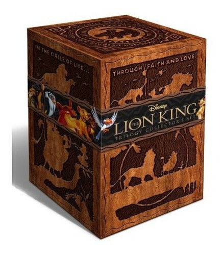 La trilogía del Rey León combo De Ocho Discos: Blu-ray 3d