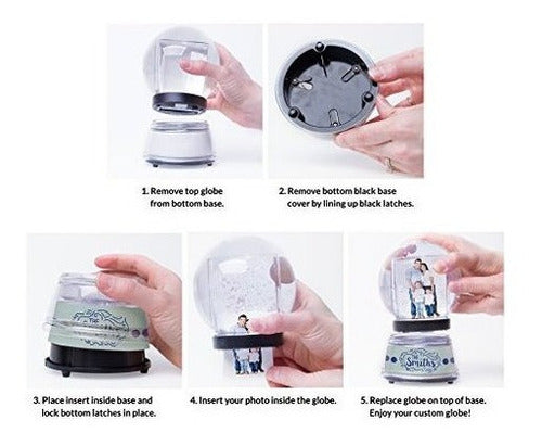 Neil Enterprises Crea Tu Propia Foto Globo De Nieve