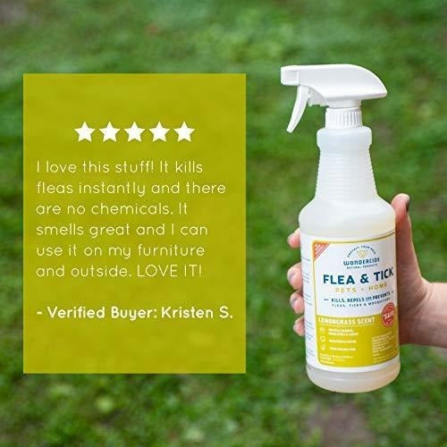 Wondercide Spray Natural Para Pulgas, Garrapatas Y Mosquitos