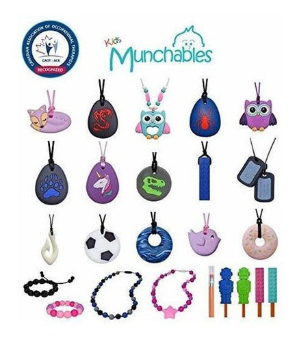 Collar Munchables Fox Masticable Collar Sensorial Masticable