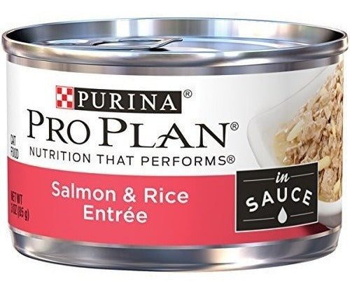 Purina Pro Plan Entrada De Salmón Y Arroz En Salsa Comida