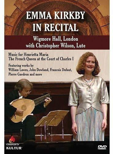 DVD Emma Kirkby En Recital Con Christopher Wilson En Wigmore