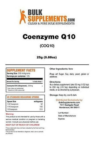 Bulksupplements Coenzima Q10