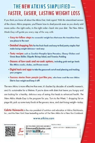El Nuevo Atkins Made Easy Una Forma Más Rápida Y Sencilla