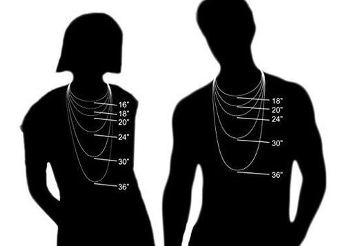 Collar De Cadena De Cuerda De Corte De Diamante Macizo