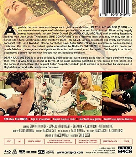 Death Laid An Egg (Combo de DVD Blu-ray)