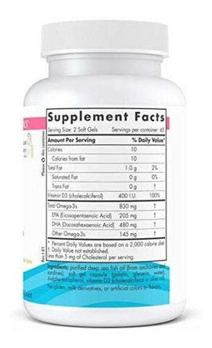 Nordic Naturals - Dha Prenatal, Apoya El Desarrollo Cerebral