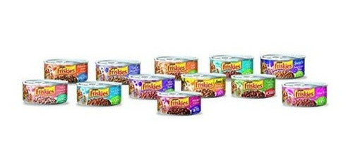 Purina Friskies Cena Cubierta De Pescado Blanco Del Océano